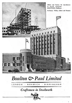 Structural Prints: Boulton & Paul - Structural Engineers