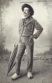 Images Dated 18th April 2011: A Bourbonnais Man - France