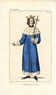 Bourgeois woman of Bordeaux, 14th century