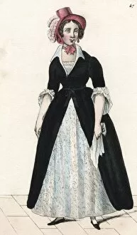 Bourgeoisie Collection: Bourgeois woman during French Revolution