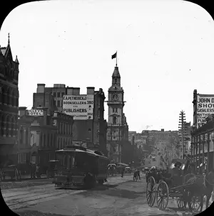 Bourke Prints: Bourke Street, looking East from Queen Street