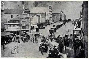Roberts Collection: Bourke Street, Melbourne