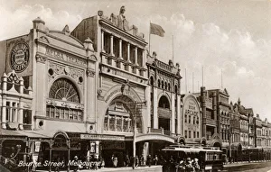 Cole Collection: Bourke Street, Melbourne, Victoria, Australia