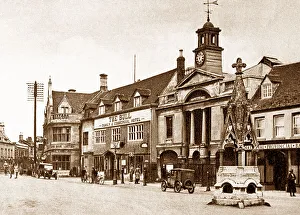 Bourne Market Place probably 1920s
