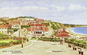 The J Salmon Archive Collection Gallery: Bournemouth, Dorset - Baths and Pier Approach