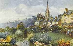 Presbyterian Prints: Bournemouth, Dorset - View of St Andrews Church