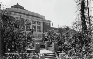 Bournemouth Pavilion from Pine Walk