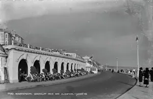 Cloisters Prints: Bournemouth Undercliff Drive and Cloisters