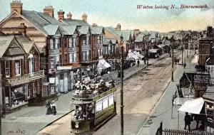 Bournemouth. Winton looking North