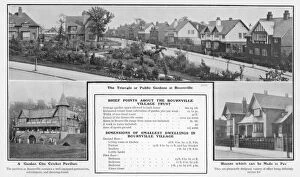 Cadburys Gallery: Bournville / Village 1905