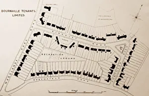 Bournville Village plan