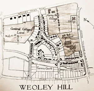 Bournville Village plan