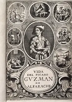 1615 Prints: BOUTTATS, Gaspar (1640-1695); ALEMAN, Mateo (1547-1615)