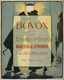 Bovox trademark - an essence of beef Makes real strength