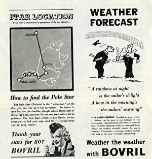 Survival Gallery: Two Bovril advertisements during WW2