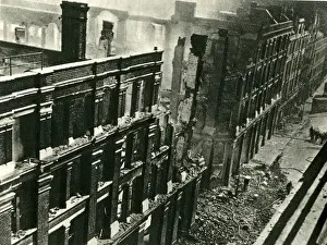 Bovril Prints: Bovril factory bombed, Old Street, London, WW2