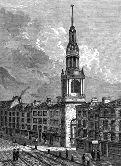 Cheapside Prints: Bow Church 1750