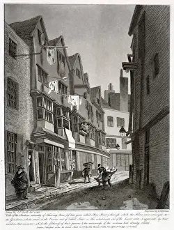 Thieving Prints: Bow St, formerly known as Thieving Lane, a place of the lowest order and filth