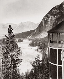 Railroad Gallery: Bow Valley, Canadian Pacific Railway, Canada c.1890