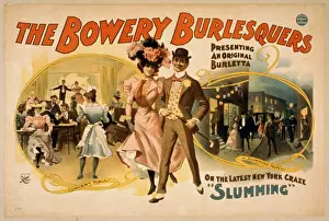 Bowery Prints: The Bowery Burlesquers presenting an original burletta on th
