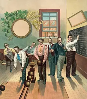 Laughter Prints: Bowling alley