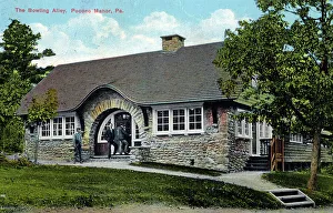 Bowling Prints: The Bowling Alley, Pocono Manor, Pennsylvania, USA