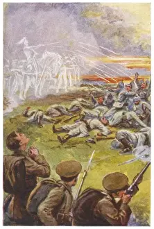 Enemies Prints: Bowmen of Mons / Pearce