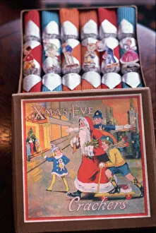 Festive Gallery: A box of Christmas Eve crackers