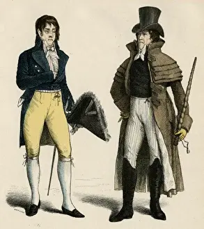 Bicorne Prints: BOX COAT 1812