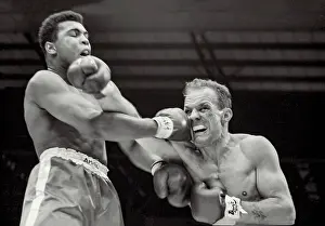 Wembley Prints: Boxing match at Wembley, London