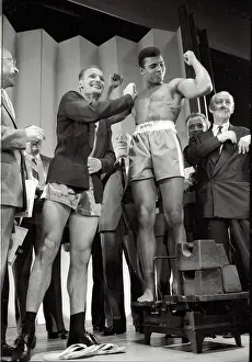 Wembley Prints: Boxing match at Wembley, London