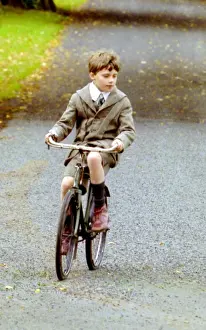 Enactment Prints: Boy on a Bicycle