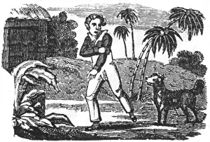 Bite Prints: Boy bitten by dog, c. 1800