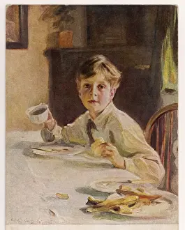 Boy at Breakfast 1932