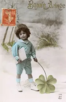 Clover Prints: Boy and Clover - 2