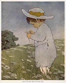 Counting Prints: Boy in Daisy Meadow 1940