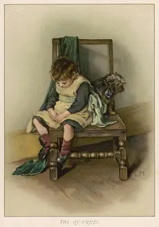Quarrel Prints: Boy and Dog Fall Out