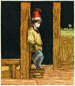 1867 Gallery: BOY IN DUNCEs HAT, 1867