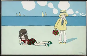BOY / GIRL / BEACH / ROSES