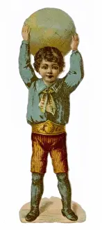 Pretending Prints: Boy and Globe