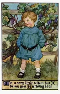Burd Prints: Boy with hands in pockets