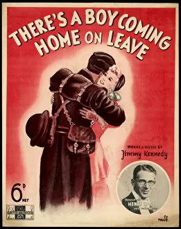 Military Collection: Boy home on Leave