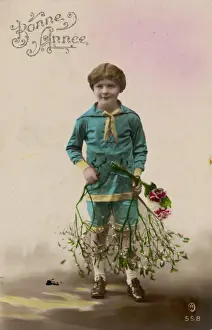 Boy with Mistletoe