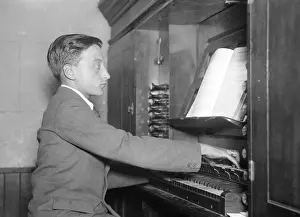Organist Prints: Boy Organist
