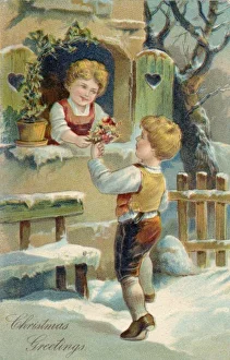 Christmas Gallery: Boy with Posy