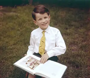 Boy Reading Book