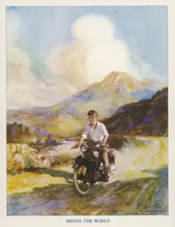 Compulsory Prints: Boy Riding Motor Bike