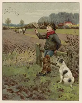 Scare Prints: BOY SCARING CROWS
