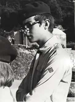 Boy scout in Gibraltar