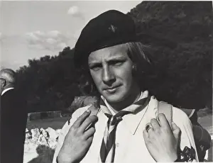 Boy scout in Gibraltar